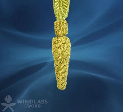 Gold Ribbon Knot